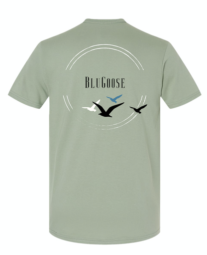 Men's Hunter Green Blu Goose Tee 2024