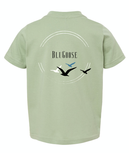 Men's Light Green Blu Goose Tee 2024