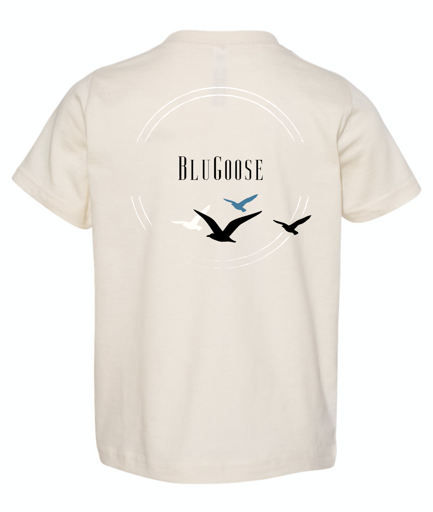 Men's Ivory Blu Goose Tee 2024